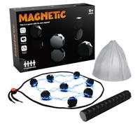 Magnetic Chess Set,Magnetic Chess game with Stones,Magneti Chess-Game,Strategic Magnet Chess-Games with Foldable Board,Educational Training Board Games Portable and Travel-Friendly, for Party Family