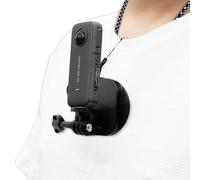 Magnetic Chest Mount + Neck Strap Necklace Lanyard, Magnet Body Mounts POV Selfie Holder Attach Accessories for Insta360X5 X4 X3 X2 Ace Pro GoPro Max Hero13 12 11 10 9 DJI Action5 4 Osmo Pocket 3