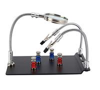 Magnetic Circuit PCB Clamp Board Holder x3 Magnifier Motherboard Repairs Tool Fixture
