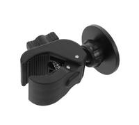 Magnetic Clamp Phone Mount for Bikes and Strollers, Adjustable Black Holder | Heavy-duty Base, Flexible Rotating Head, Multi-angle Positioning, Suitable for Exercise Equipment and Outdoor Activities