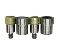 Magnetic Clasp Die Set, Double Cap Rivet Magnetic Clasp Snap Fastener Fixing Dies for Universal Green Hand Press Machine, Die Tool Set to Fix Magnetic Clasps for Bags, Purses, Backpacks, 18mm