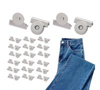 Magnetic Clasps - Magnetic Closures for Purses, 20 Pieces Seamless Sewing Clip, Necklace Magneticc Clasp, Fasteners Buttons Multi Function Closures for Clothing Women Sewing Crafts Household Projects