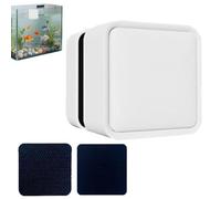 Magnetic Cleaner - Glass Scrubber for Maintenance | Neodymium Magnets with Abrasive Pad & Soft Exterior Felt for Freshwater Tanks, Betta Bowls, Salty Habitats and Living Rooms