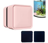 Magnetic Cleaner - Glass Scrubber for Maintenance | Neodymium Magnets with Abrasive Pad & Soft Exterior Felt for Freshwater Tanks, Betta Bowls, Salty Habitats and Living Rooms