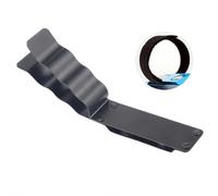 Magnetic Clip Cigar Holder With Strap, Metal Manganese Steel Cigar Holder, Cigar Clips &, Strong Magnetic Cigar Clip for Golf Cart Boating Fishing And Picnic, Cigar Minder Clip outdoor (Black)