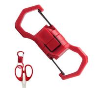 Magnetic Clip for Rolling Up a Fly Fishing Net - Keychain with Quick Release | Magnetic Clip with High Load Capacity | Magnetic Clip Holder, Portable Fly Tying Equipment for the A