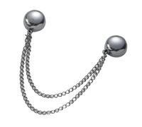 Magnetic Clips for Clothes | Strong Magnetic Fastener for and Sleeves - Fashion Accessory for Trousers Sleeve Dress Hat Scarf Women, Se référer à la description, Iron