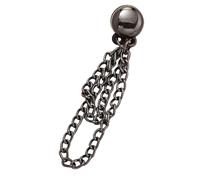 Magnetic Clips with Chain | Magnetic Fasteners for Clothes | Strong Hem Support Fashion Accessory | for Veil Belt Scarf Pants Shirt Dress Daily Wear, Se référer à la description, Material (metal)