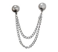 Magnetic Clips with Chain | Magnetic Fasteners for Clothes | Strong Support Fashion Accessory | for Veil Belt Scarf Pants Shirt Dress Daily Wear, Se référer à la description, Material (metal)