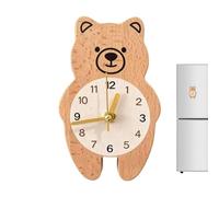 Magnetic Clock - Animal Shape Wooden Desk Watch | Kitchen Clock