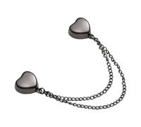 Magnetic Clothing Clip,Heart-shaped Shirt Clips For Women Tops - Multi-Function Pants Shawl Sleeves Chain Clip Fasteners