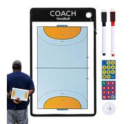Magnetic Coaches Board, Dry Erase Coaches Clipboard, Double Sided Magnetic Coaching Board, Handball Coaching Board for Handball Meetings, Handball Coaching, Professional
