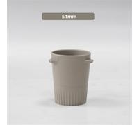 Magnetic Coffee Dosing Cup 58mm ABS for espresso Tool Magnetic(Grey 51 53MM)