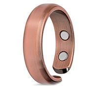 Magnetic Copper Rings for Women Men, Adjustable Fingers Ring, Anxiety Thumb Ringss, Magnetic Ring, Birthday Rings Gifts for Mom, Wife, Daughter (copper color)
