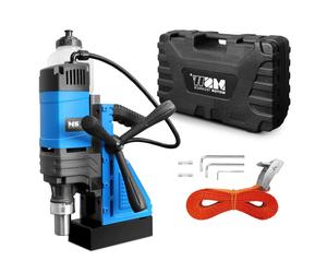 Magnetic Core Drill 1600 W 830 rpm max Drilling Diameter 13/35 mm - Magnetic Drills by MSW Black,Blue