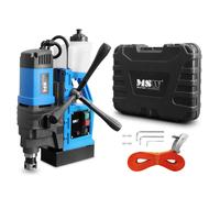Magnetic Core Drill 1650 W 290/510 rpm max Drilling Diameter 16/50 mm - Magnetic Drills by MSW Black,Blue