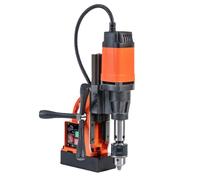 Magnetic Core Drill, 1800W Power Drill Press, Boring Diameter up to 1.4, 0-580 RPM Variable Speed for Metal Surfaces, Industrial Use