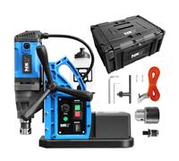 Magnetic Core Drill With Vacuum 1550 W 870 rpm Drilling Diameter max. 35 mm - Magnetic Drills by MSW Black,Blue