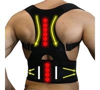 Magnetic Corrector Back Brace For Women Men Orthopedic Corset Adjustable Upper Back Straightener Humpback Correction Belt Back Pain Relief Improve Thoracic Kyphosis