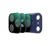 Magnetic CPL/Black Mist 1/4 / UV Filter Set for iPhone 17 Pro/Max, Optical Glass Lens Filters, Anti-Fingerprint Portable Camera Lens Filters (for iPhone 17 Pro Blue)