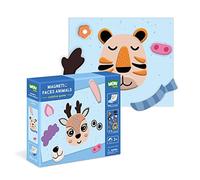 Magnetic Creative Game Animal Faces for Kids 3 year olds and up Magnetic Board with Magnetic Elements Dodo Perfect Educational Detailed Gift for Boys and Girls