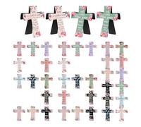 Magnetic Cross Bookmarks Christian, Floral Religious,Religious Bible Verses Bookmarks | for School Prayer Education Church Reading Home Devotion Study Worship Meditation