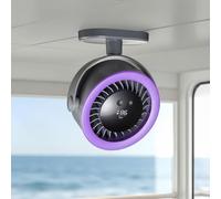 Magnetic Cruise Ship Approved Fan,Magnetic CruiseFan Rechargeable,2000mAh Battery Operated Portable Fan w/Led Screen,Rotatable Head,Magnetically Sticks on Cabin Ceilings Walls,Cruise Essentials 2026