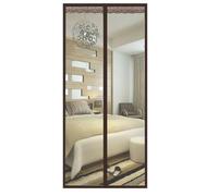 Magnetic CT Door - Waterproof Thermal Insulated Transparent Outdoor Divider Panel Double-Sided Opening for Veranda 100x215cm Ideal for Home & Garden Use