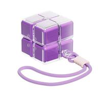 Magnetic Cube Pill Storage Box, 6-Compartment Food Grade Pill Box, Free of bisphenol A - shatterproof, sealable, Detachable Cube Pill Box, with Travel Lanyard