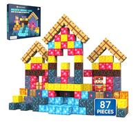 Magnetic Cubes for Kids - 3D Building Blocks STEM Toys, Montessori Magnetic Building Blocks, Preschool Learning Toys, Creative Construction Toys for Boys & Girls Ages 3+