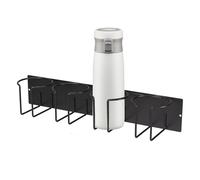 Magnetic Cup Holder for Refrigerator, 12.99 x 3.15 x 3.46 inches, Carbon Steel Drink Storage, Robust Design Cup Rack, Innovative Solution for Home Office, Student Dormitories, Motorhomes, Apartments