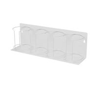 Magnetic Cup Holder - Maximizes Space & Organization | Strong Magnetic 4 Slot Shelf | For Kitchen, Office & Store, Easy Installation Without Drill, Firm Hold For Glasses And Mug