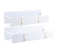 Magnetic Cup Holder Tray - Two-Piece Mug Stand Solution, Space-Saving Storage Shelf - Minimalist Rack Design| Small Apartment Theme, Easy Relocation Feature, Kitchen Bathroom Coffee Machine Fridge Org