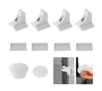 Magnetic Cupboard Locks, 4Pcs Magnetic Child Safety Cupboard Lock, No Drilling or Screws Fixed Magnetism Lock Child Safety Locks for Kitchen Cabinets and Drawers