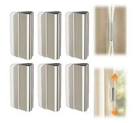 Magnetic Curtain Clips, 2026 New Curtain Magnets Closure Set for Light-Blocking, Hold Curtains Closed, Detachable Buckle, No Drill, Privacy Protection for Indoor Outdoor Patio Curtains