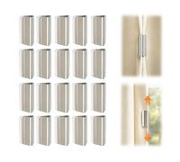 Magnetic Curtain Clips, 2026 New Curtain Magnets Closure Set for Light-Blocking, Hold Curtains Closed, Detachable Buckle, No Drill, Privacy Protection for Indoor Outdoor Patio Curtains
