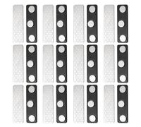 Magnetic Curtain Closure, 12PCS Blackout Blind Accessory for Window, Adhesive Curtain Magnets Clips for Blackout Curtains