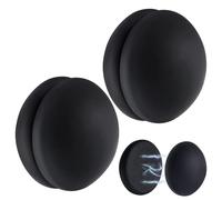 Magnetic Curtain Weights - Rubber Covered Weights, Curtain Liner Clips | Splash Blocker Accessories Windproof Secure Fit Tablecloth Drapery Stabilizer Setup Shower Wall Gripper Prevent Curl Movement