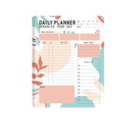 Magnetic Daily Planner Notepad for Fridge with 52 Tear-Off Sheets for Efficient Scheduling A