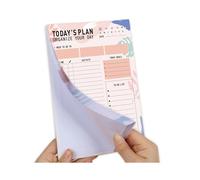 Magnetic Daily Planner Notepad for Fridge with 52 Tear-Off Sheets for Efficient Scheduling B