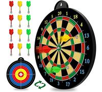 Magnetic Dart Board - 12pcs Magnetic Darts - Excellent Indoor Game and Party Games - Gifts for 5 6 7 8 9 10 11 12 Year Old Boy Kids