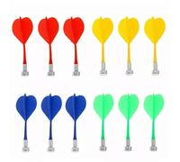 Magnetic Darts, 12Pcs Colorful Replacement Plastic Safety DartGame Safety Darts