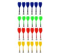 Magnetic Darts 24PCS Magnetic Darts Plastic Safety Darts Game Replacement For Magnet Dartboard