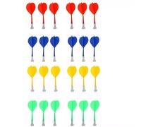 Magnetic Darts, 24Pcs Replacement Plastic Dart Game Safety Darts, Plastic Darts Replacement Dart for Magnet Dartboard, Magnetic Darts for Kids Adults Target Game Toys