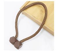 Magnetic Decorative Curtain Tiebacks Magnet Holdbacks for Window Drape Drapery Bedroom Modern Accessories Brown 2pcs