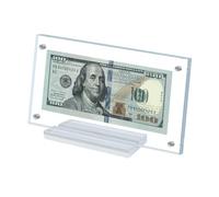 Magnetic Design Dollar Bill Frame (Transparent-1)