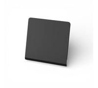 Magnetic Desktop Chalkboard Sign with Stand, Small Medium Large Tabletop Blackboard, Reusable Message Board with 12 Color Chalk Set (Small)