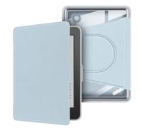 Magnetic Detachable Case for Kobo Clara Colour/2E/BW | Acrylic Back & Vegan Leather | Auto Wake/Sleep | 2-in-1 Design with Built-in Stand | for 6" Kobo eReader FrostedBlue