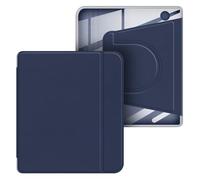Magnetic Detachable Case for Kobo Libra Colour/Libra 2 | Acrylic Back & Vegan Leather | Auto Wake/Sleep | 2-in-1 Design with Built-in Stand | for 7" Kobo eReader NavyBlue