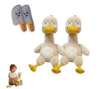 Magnetic Detachable Duck Plush, 8.66 Inch Cute Splitting Duck, Stress-Relieving Stuffy Ducks Decor, with Removable Magnetic Parts, Creativity Gift Ideas for Adults Teens (B#)